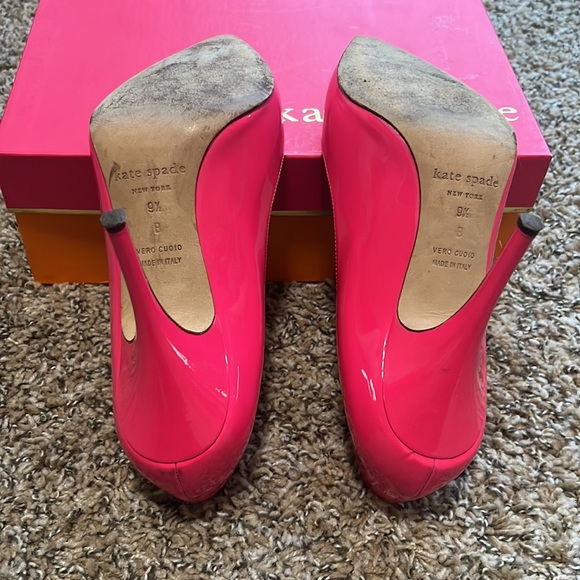 Kate Spade Licorice Pump Hot Pink - Picture 6 of 8